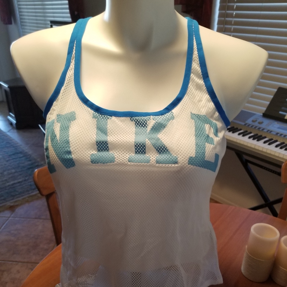 Vintage 2003 Nike women's mesh tank top L 296313